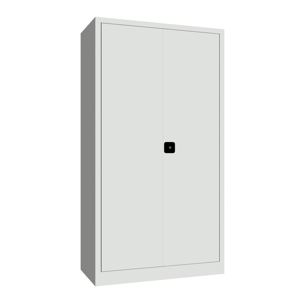 Produktabbildung: PAVOY Großraum-Flügeltürschrank, 4 Fachböden, HxBxT 1.950 x 1.000 x 500 mm, lichtgrau, lichtgrau