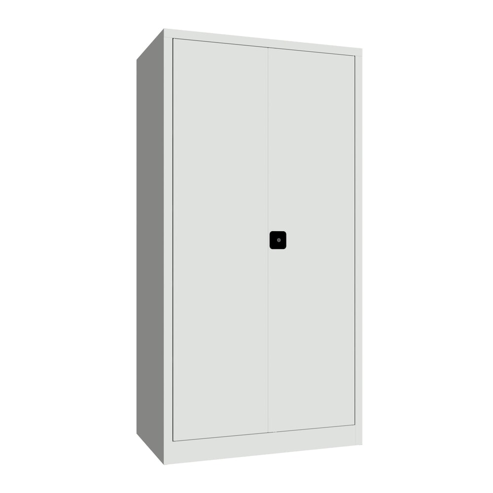 Produktabbildung Nr. 1: PAVOY Großraum-Flügeltürschrank, 4 Fachböden, HxBxT 1.950 x 1.000 x 600 mm, lichtgrau, lichtgrau