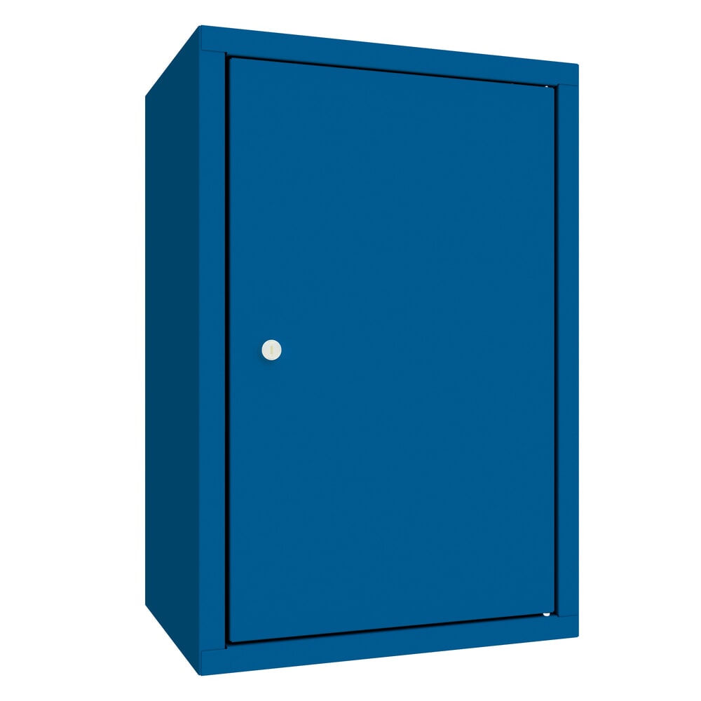 Produktabbildung: PAVOY Hängeschrank, HxBxT 600 x 400 x 300 mm, Lochrückwand, enzianblau, enzianblau
