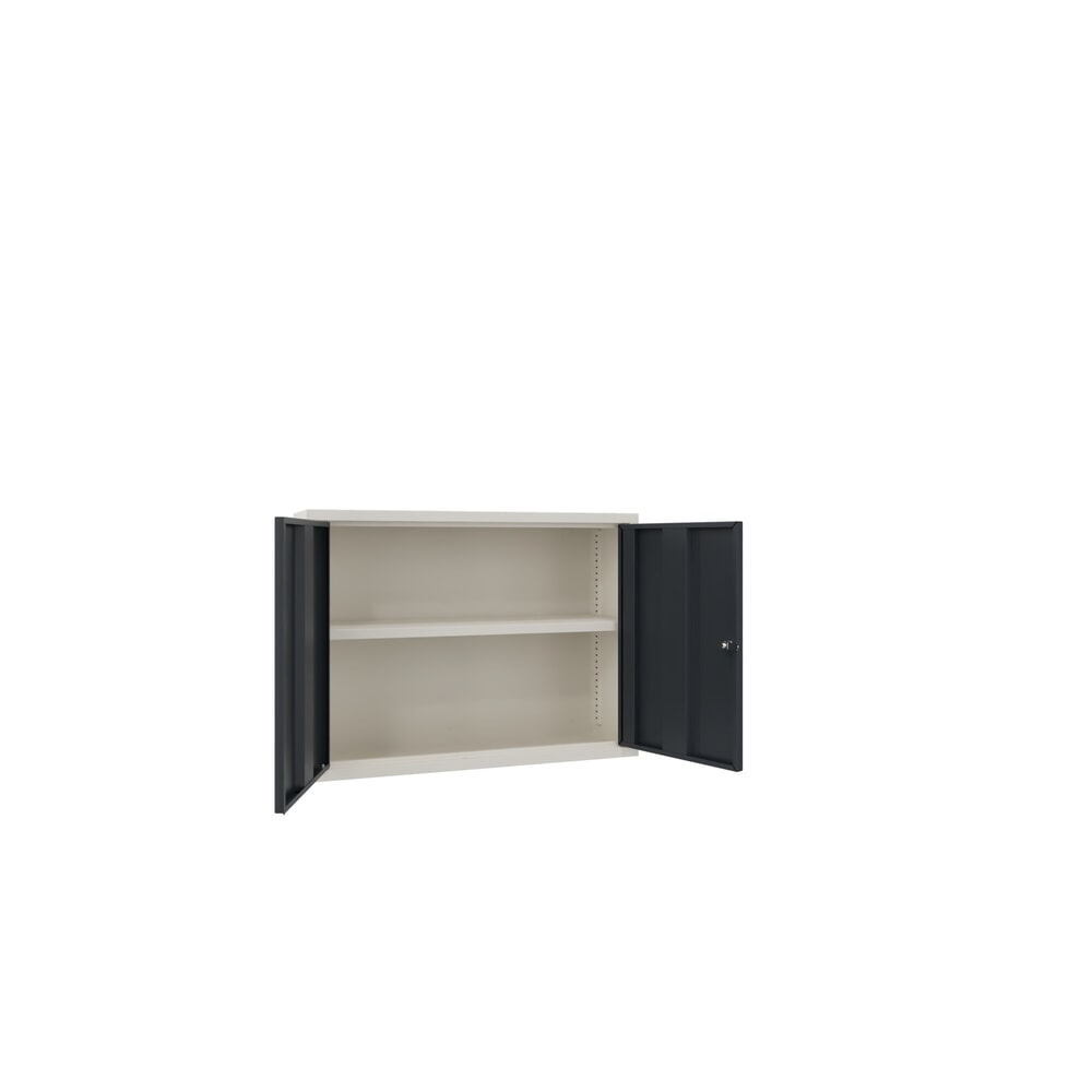 Produktabbildung Nr. 2: PAVOY Hängeschrank, HxBxT 600 x 800 x 300 mm, anthrazitgrau, reinweiß