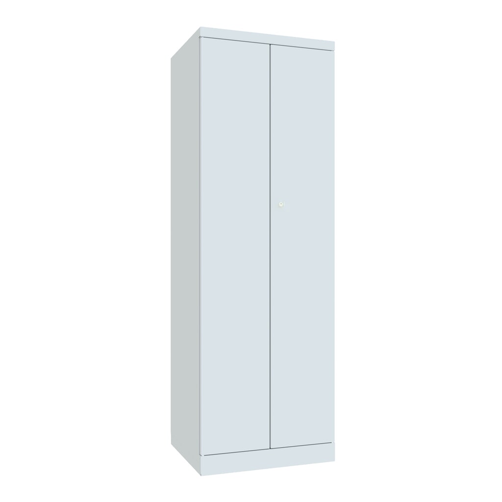 PAVOY Kleiderspind HxBxT 1.800 x 600 x 500 mm, lichtgrau, lichtgrau Produktabbildung Nr. 1: PAVOY Kleiderspind HxBxT 1.800 x 600 x 500 mm, lichtgrau, lichtgrau