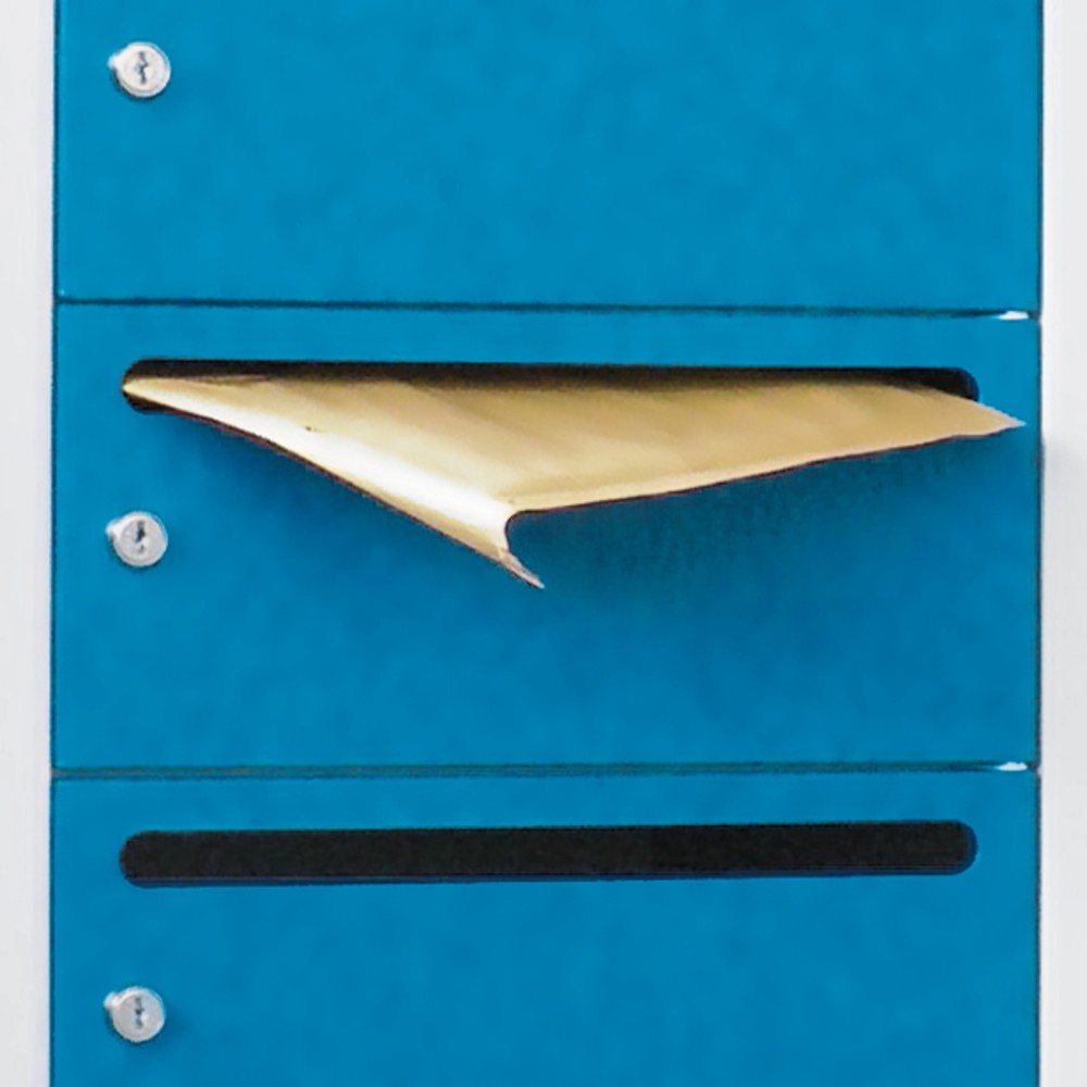 Produktabbildung Nr. 2: PAVOY Postverteilschrank, 3x 10 Fächer, HxBxT 1.850 x 900 x 500 mm, feuerrot, anthrazitgrau