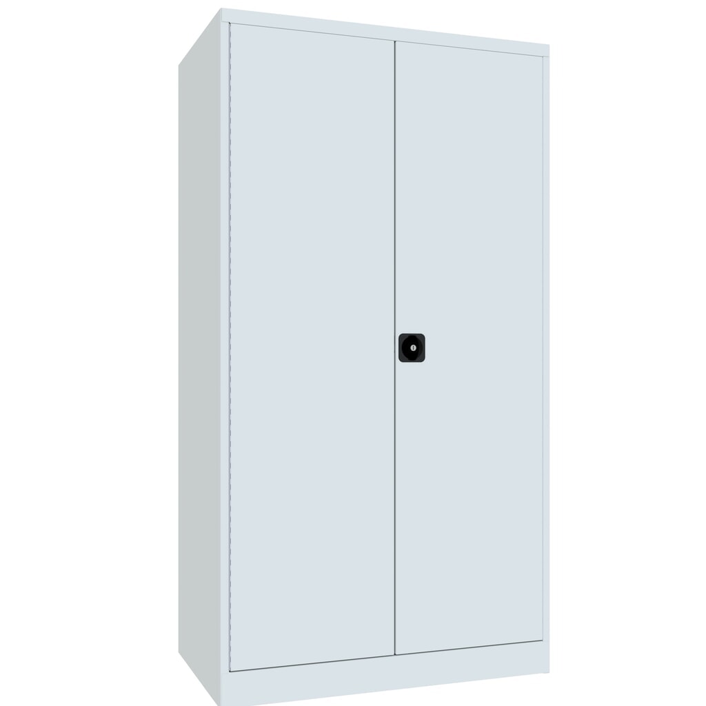Produktabbildung Nr. 2: PAVOY Schwerlastschrank Premium mit Mittelwand, 8 Fachböden, lichtgrau, lichtgrau