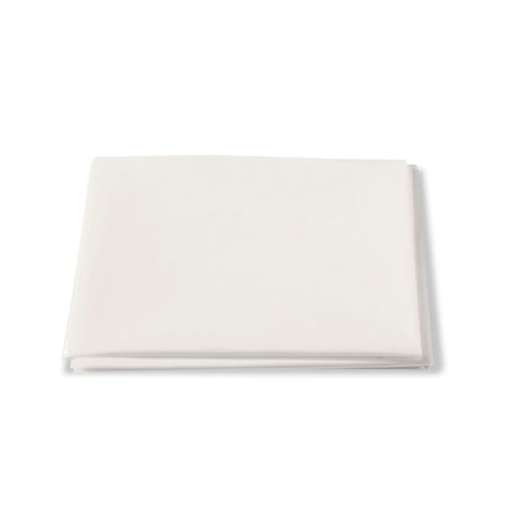 PE-Hüllen, einzeln verpackt, 1200 x 2200 x 0,03 mm, weiß, 1 VE = 100 Stk Produktabbildung: PE-Hüllen, einzeln verpackt, 1200 x 2200 x 0,03 mm, weiß, 1 VE = 100 Stk