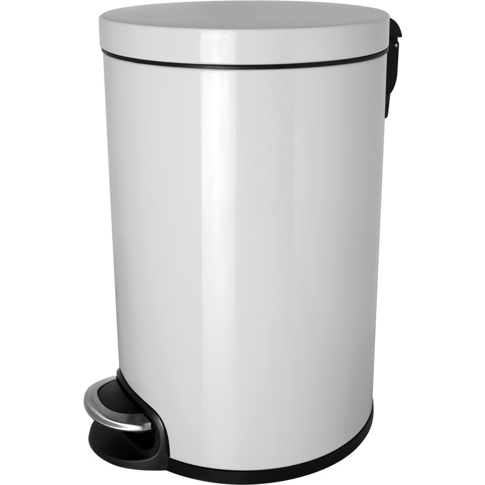 Product afbeelding: Pedaalemmer helit "the silent", 5 liter, wit