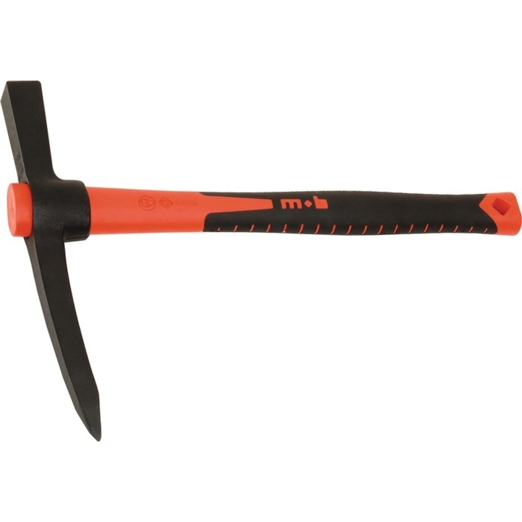 PEDDINGHAUS Minikreuzhacke Ultratec, Länge 370 mm, Gewicht 450 g Kopfgewicht, Spitze u. Schlagkopf Produktabbildung: PEDDINGHAUS Minikreuzhacke Ultratec, Länge 370 mm, Gewicht 450 g Kopfgewicht, Spitze u. Schlagkopf