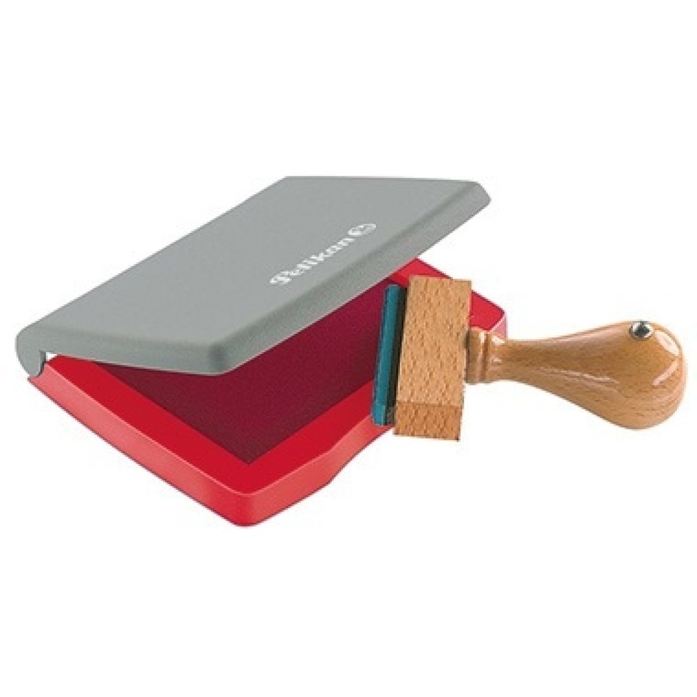 Produktabbildung: Pelikan Stempelkissen 3 E 337725 Kunststoffgehäuse 5x7cm rot