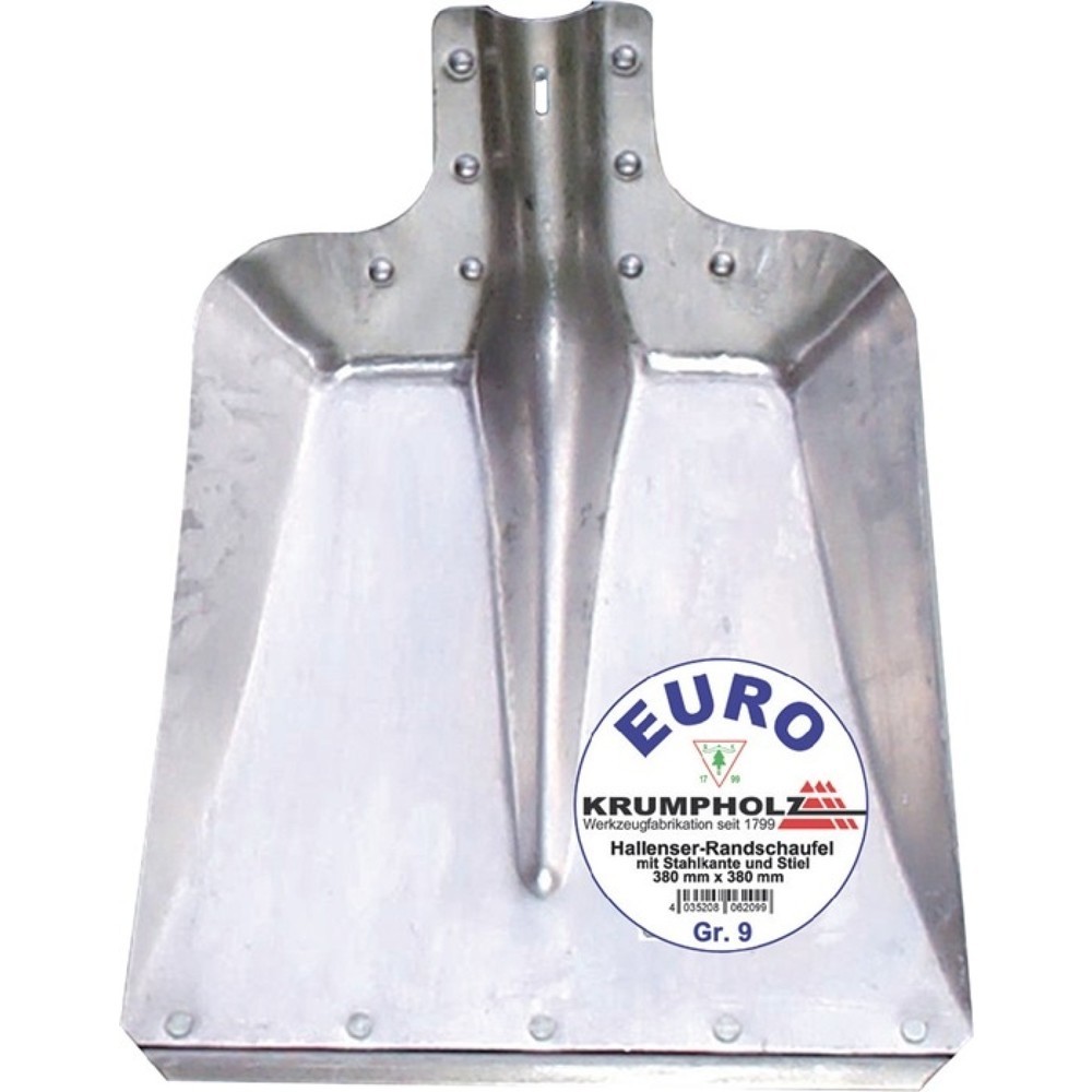 Illustration du produit: Pelle de bordure KRUMPHOLZ Hallenser FAVORIT taille 7 340x325mm tôle d'aluminium