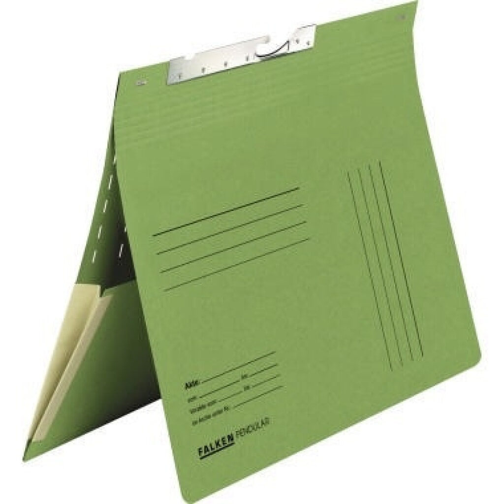 Produktabbildung: Falken Pendelhefter 15033806 kaufm. Heftung Schlitz Dehnt. gn