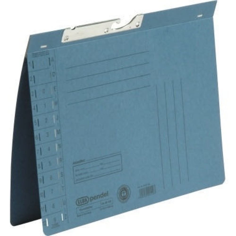 Produktabbildung: ELBA Pendelhefter 100560086 DIN A4 Amtsheftung 320g Karton blau