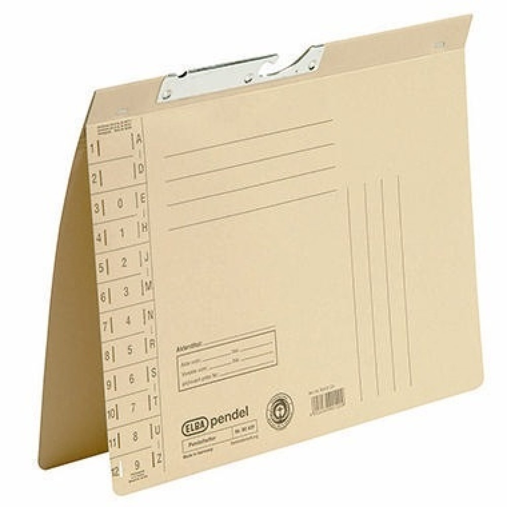 Produktabbildung: ELBA Pendelhefter 100560087 DIN A4 Amtsheftung 320g Karton chamois