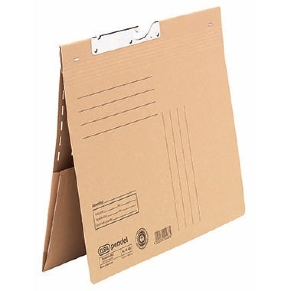 Produktabbildung: ELBA Pendelhefter 100570027 DIN A4 kaufm. Heftung Karton naturbraun