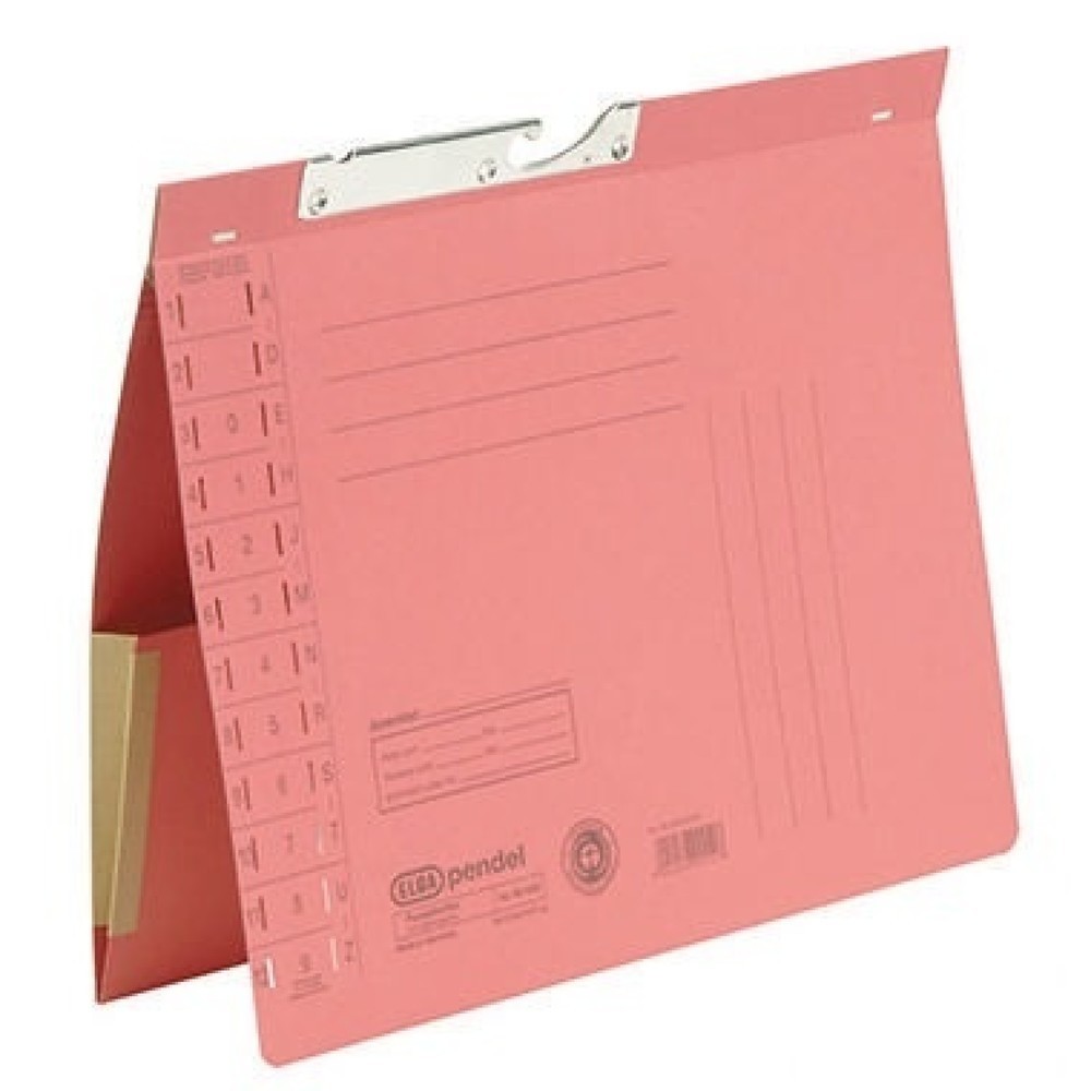 Produktabbildung Nr. 1: ELBA Pendelhefter 100570022 DIN A4 Amtsheftung 320g Manilakarton rot