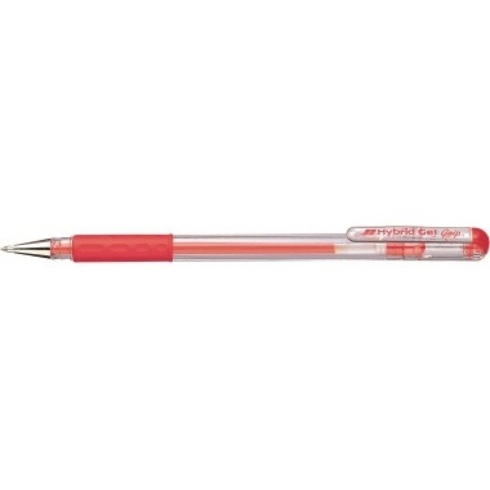 Produktabbildung: Pentel Gelroller Hybrid Gel Grip K116-B Druckmechnik 0,3mm rot