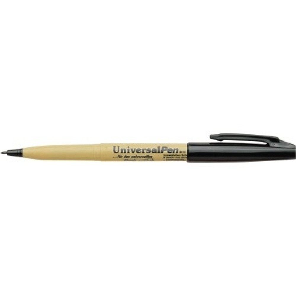 Produktabbildung: Pentel Universalmarker M10-UA 1mm konisch schwarz