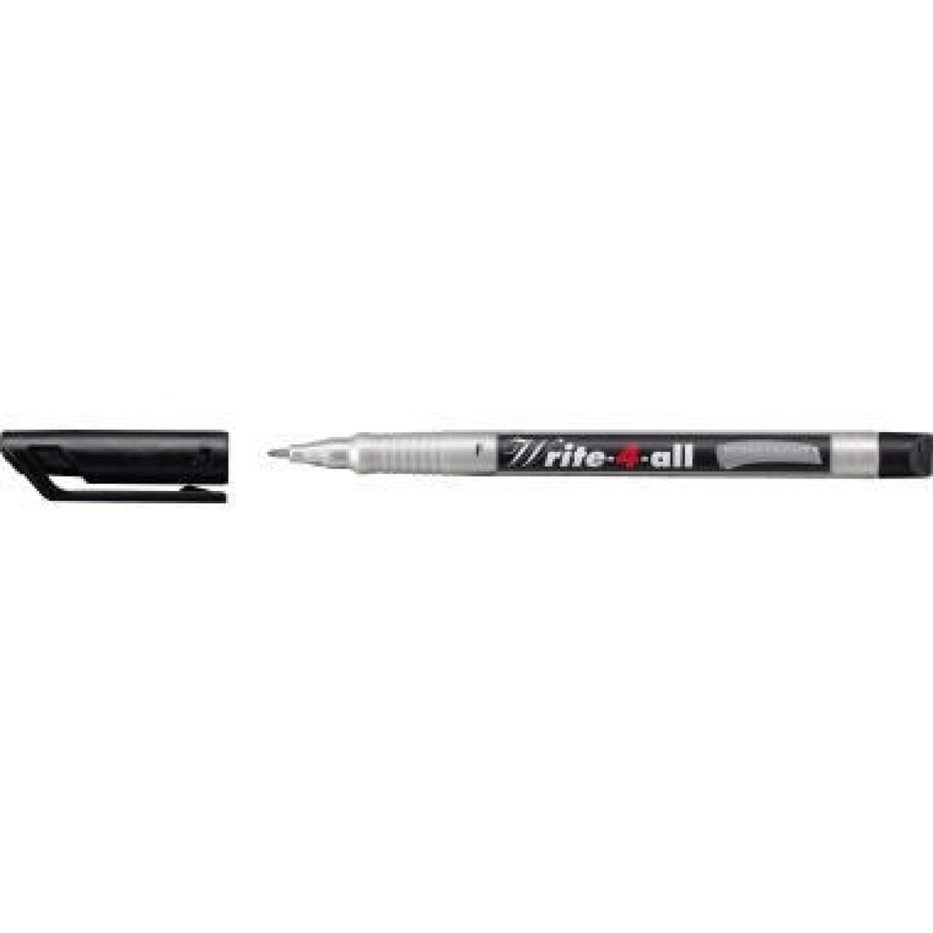 STABILO Permanentmarker Write-4-all 156/46 0,7mm F Rundspitze schwarz Produktabbildung: STABILO Permanentmarker Write-4-all 156/46 0,7mm F Rundspitze schwarz