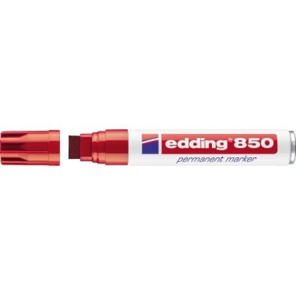 Produktabbildung: edding Permanentmarker 850 4-850002 5-16mm Keilspitze nachfüllbar rt
