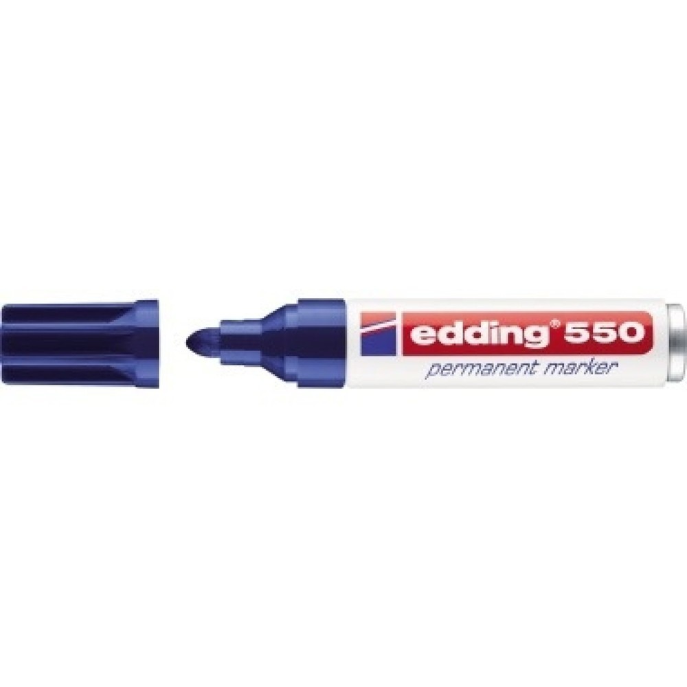 Produktabbildung: edding Permanentmarker 550 4-550003 3-4mm Rundspitze nachfüllbar bl