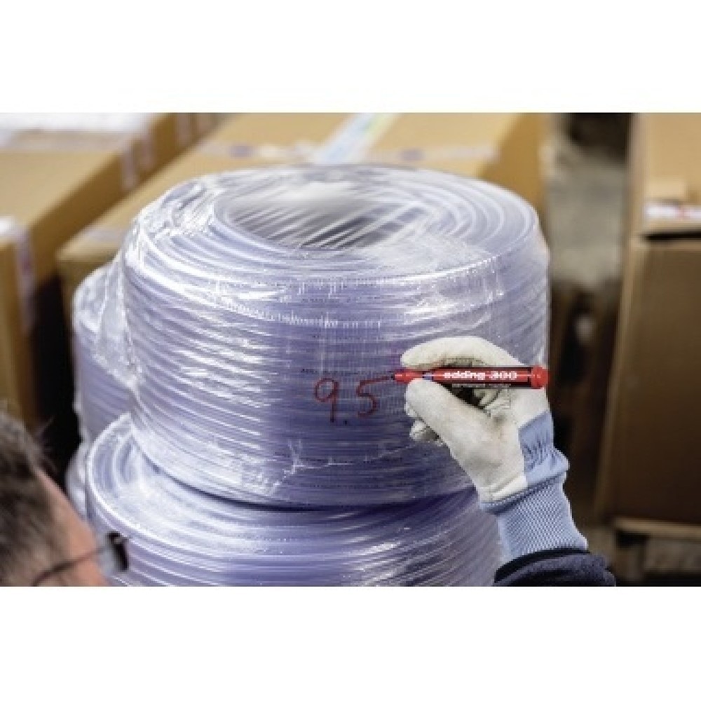 Produktabbildung Nr. 7: edding Permanentmarker 300 4-300001 1,5-3mm Rundspitze nachfüllbar sw
