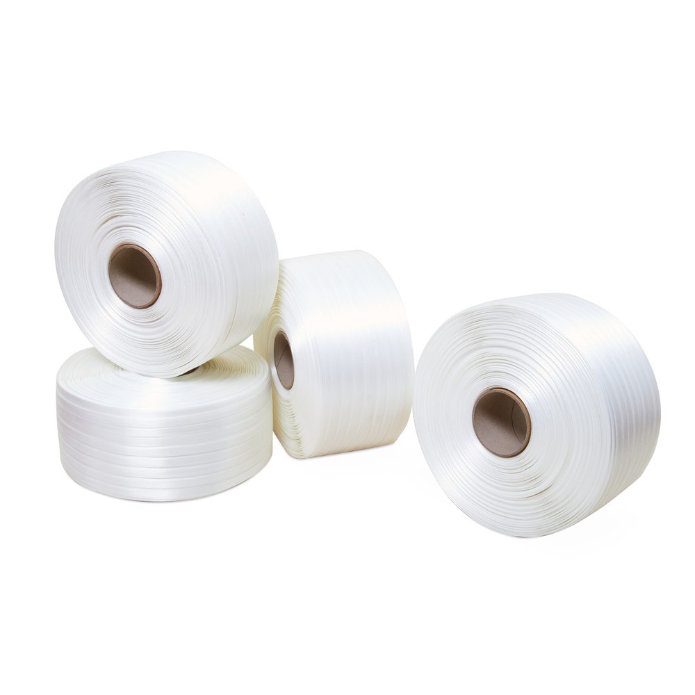 Product afbeelding: PET-omsnoeringsband, verlijmd, lengte 150 m, bandbreedte 30 mm