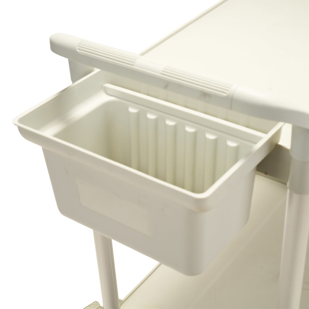 N° de l'image du produit 2 : Petit bac à déchets 808US gris-blanc (350 x 240 x 200 mm)