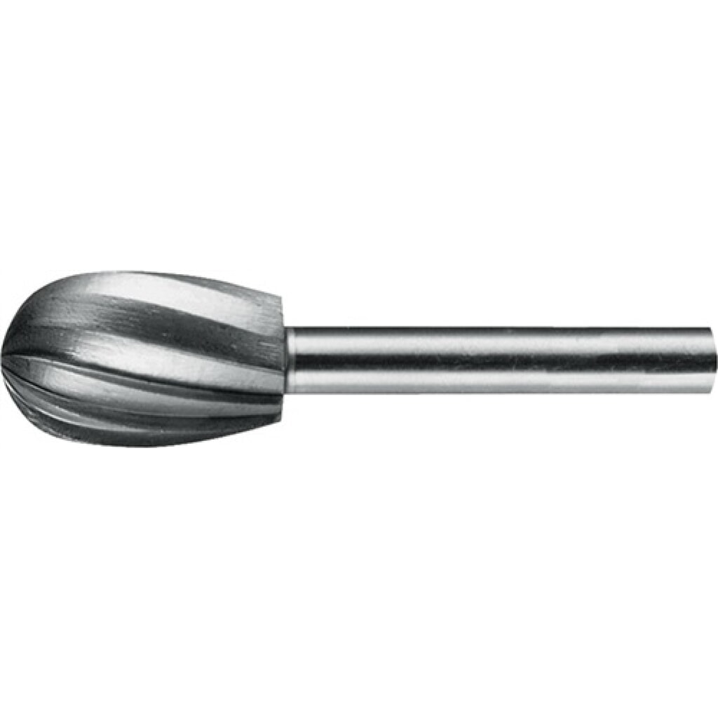 Frässtift Form O1625 D.16mm Kopf-L.25mm Schaft-D.6mm HSS Verz.Alu PFERD Produktabbildung: Frässtift Form O1625 D.16mm Kopf-L.25mm Schaft-D.6mm HSS Verz.Alu PFERD