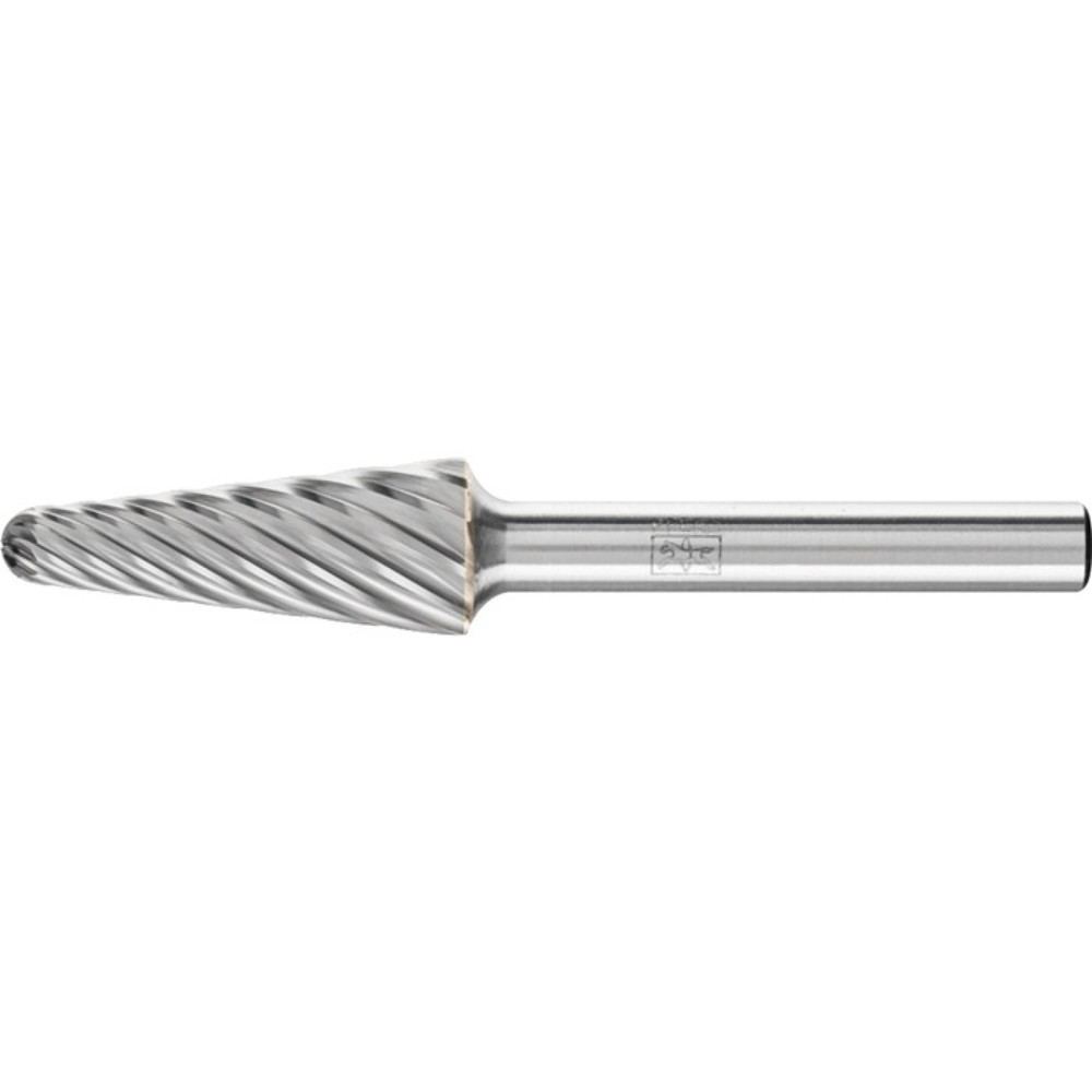 Produktabbildung: PFERD Frässtift KEL, Durchmesser 12 mm Kopflänge 30 mm Schaft-Durchmesser 6 mm, Hartmetall