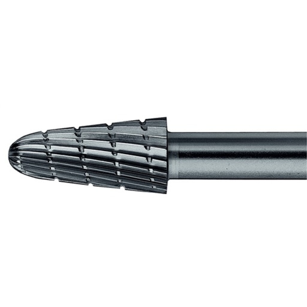 Produktabbildung: Frässtift Form KEL D.10mm Kopf-L.20mm Schaft-D.6mm HSS Verz.3 PFERD