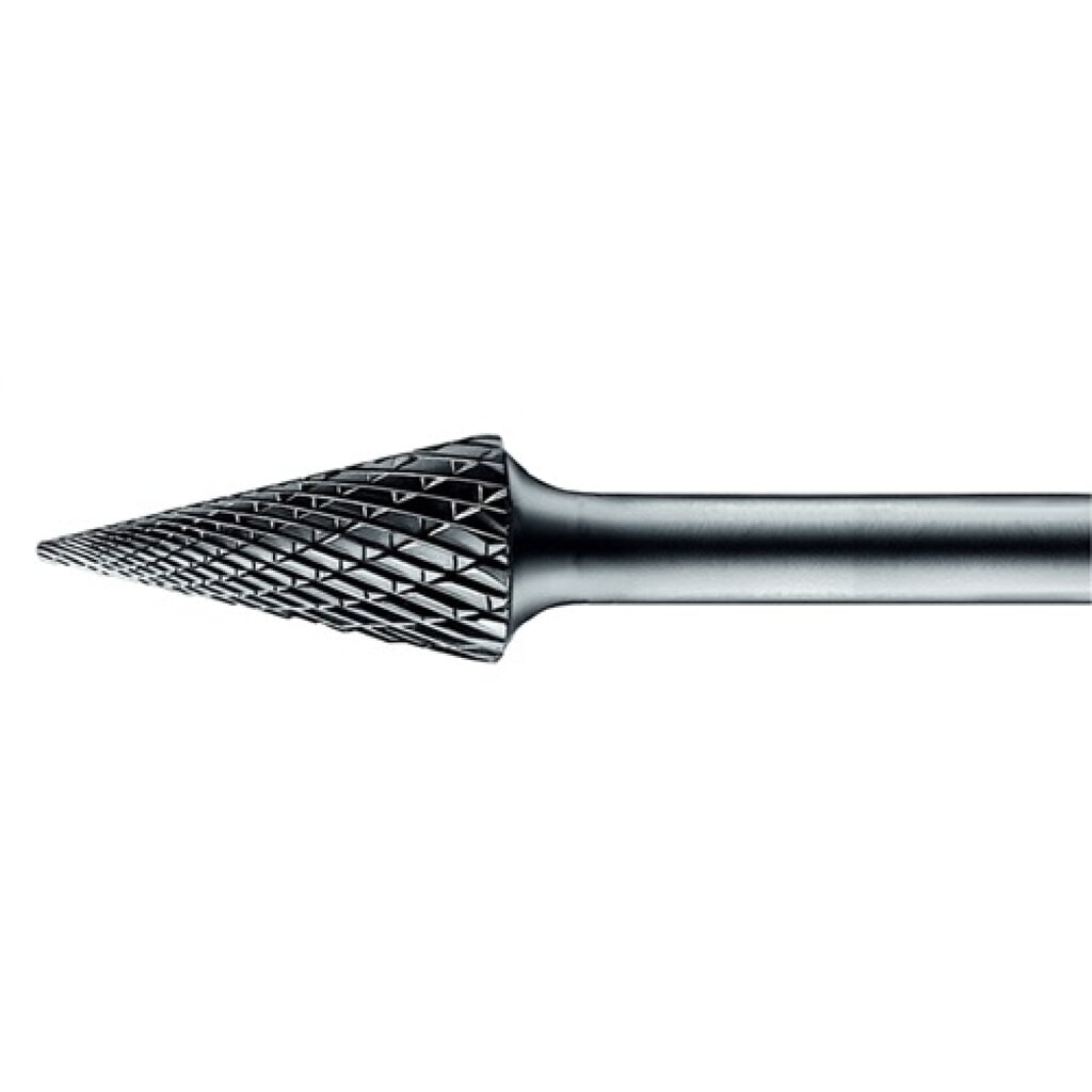 Frässtift Form SKM D.6mm Kopf-L.18mm Schaft-D.6mm HM Verz.3 Plus PFERD Produktabbildung: Frässtift Form SKM D.6mm Kopf-L.18mm Schaft-D.6mm HM Verz.3 Plus PFERD