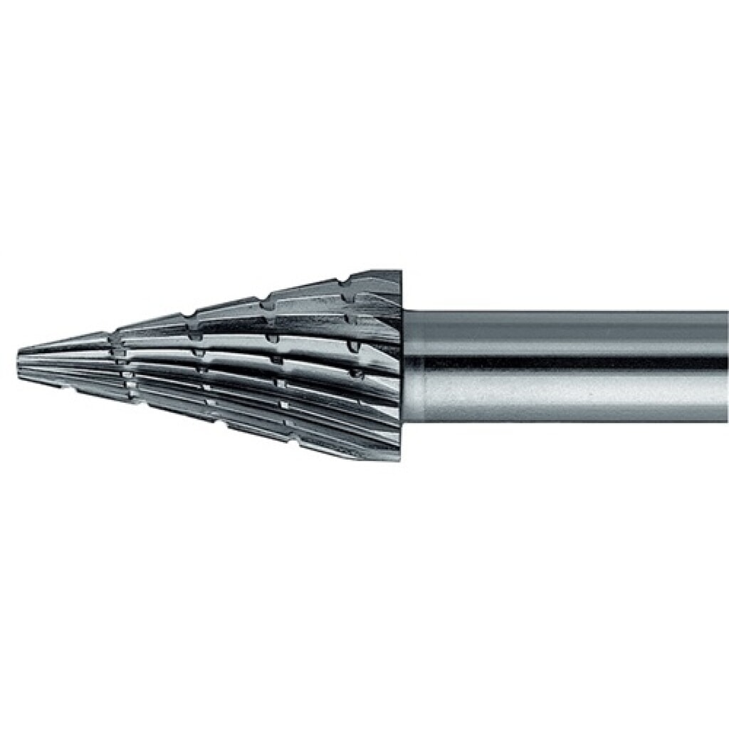 Produktabbildung: Frässtift Form SKM D.6mm Kopf-L.18mm Schaft-D.6mm HSS Verz.3 PFERD