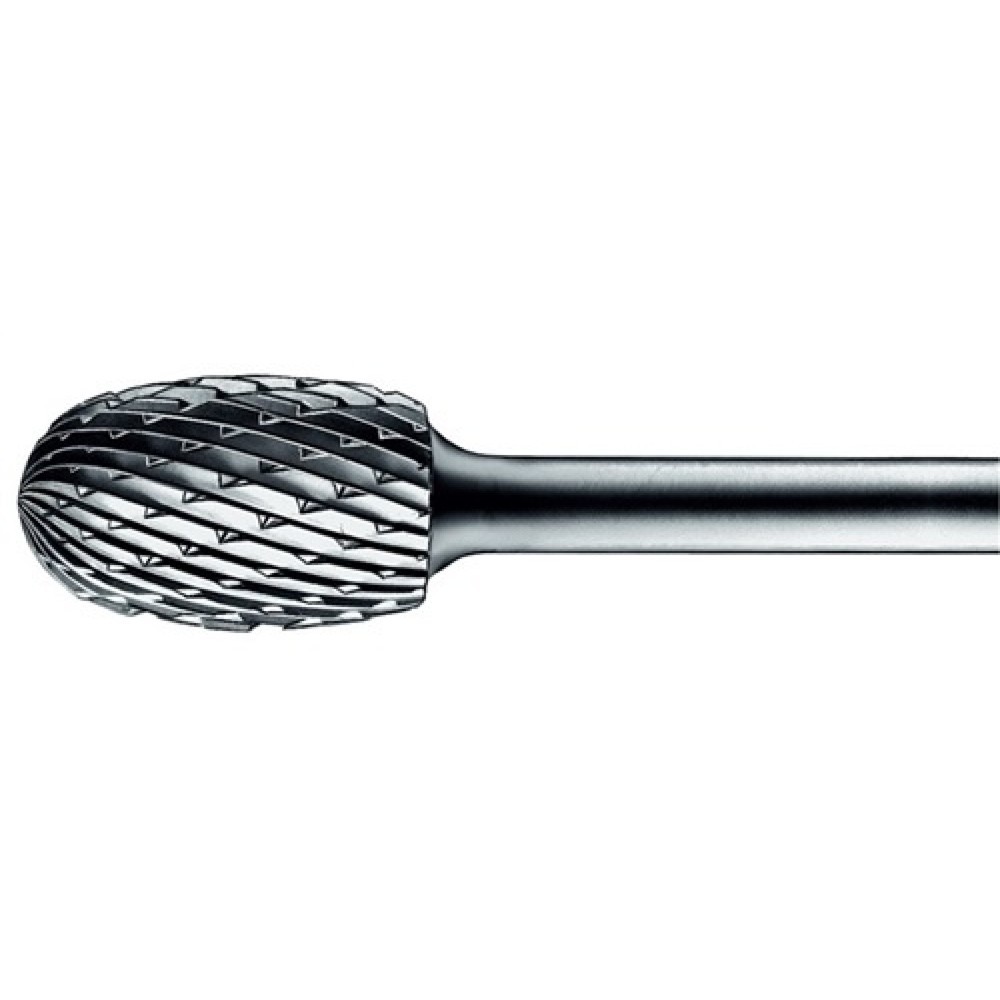 Produktabbildung: Frässtift Form TRE D.10mm Kopf-L.16mm Schaft-D.6mm HM Verz.3 Plus PFERD