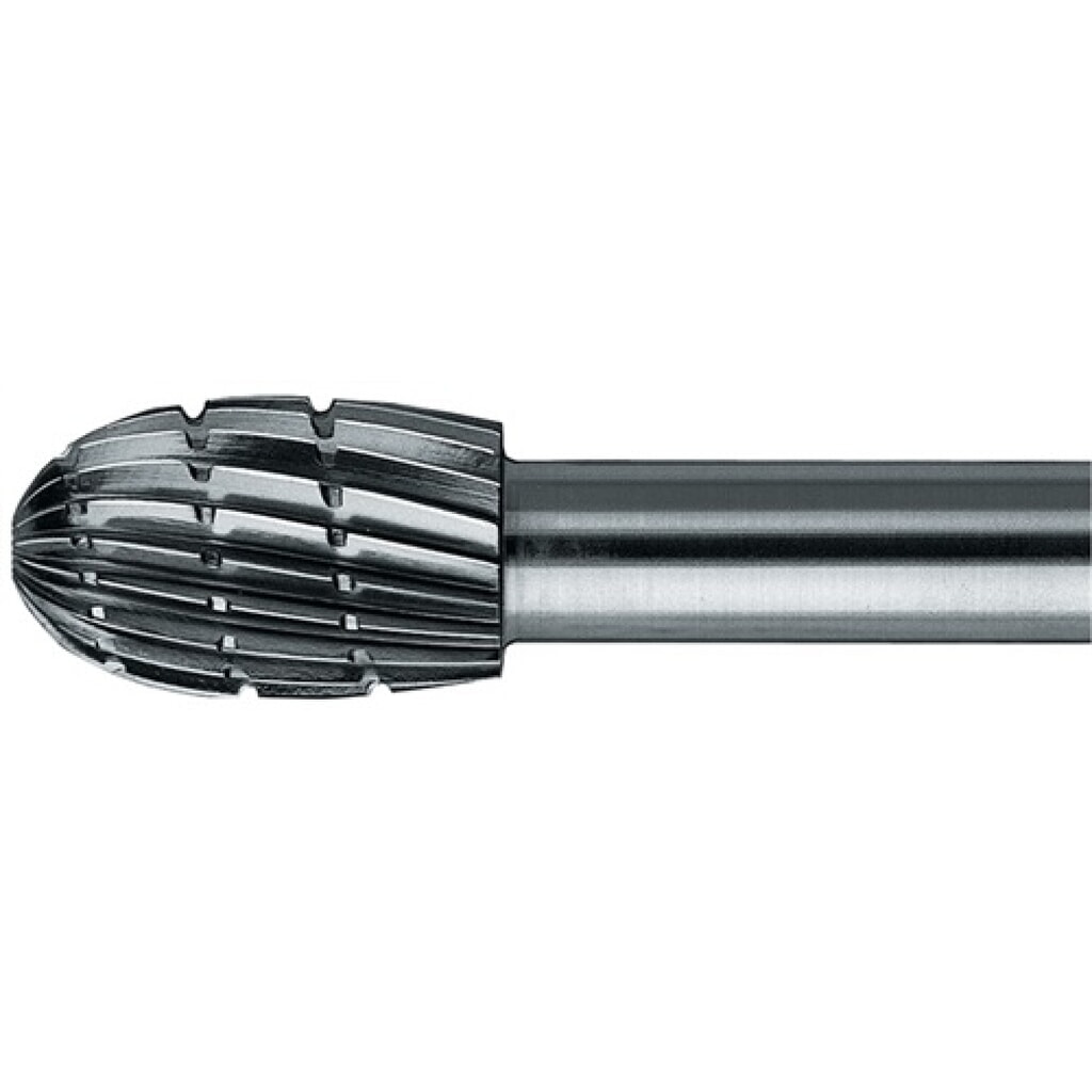 Produktabbildung: Frässtift Form TRE D.12mm Kopf-L.20mm Schaft-D.6mm HSS Verz.3 PFERD