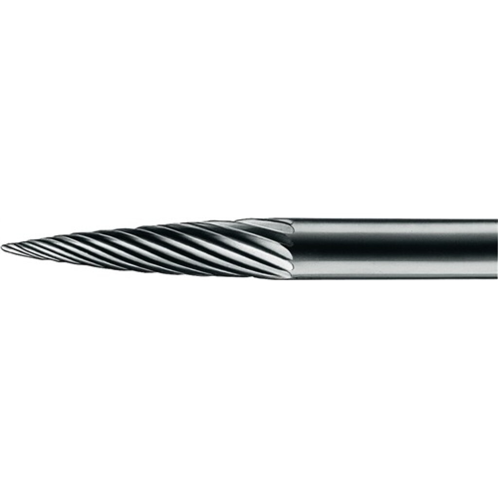 Produktabbildung: Kleinfrässtift Form K SPG D.3mm Kopf-L.13mm Schaft-D.3mm HM Verz.3 Plus PFERD