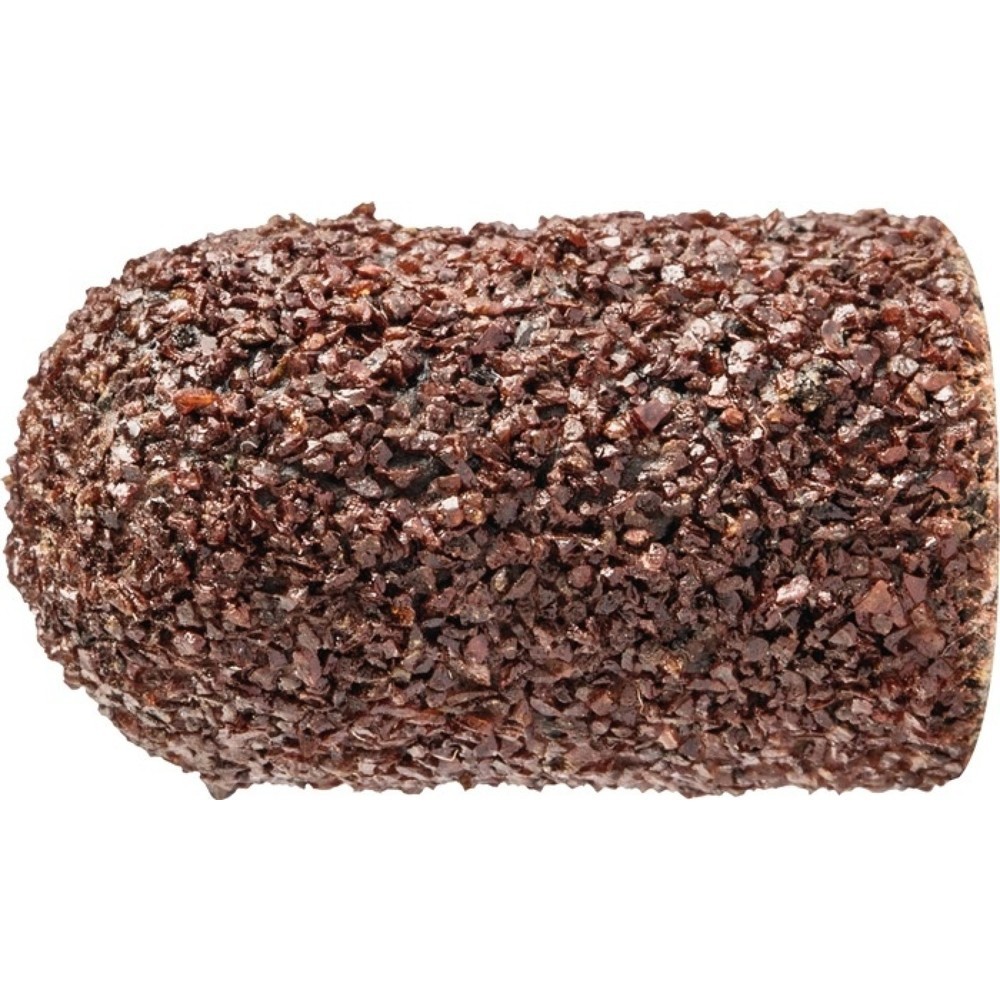 Produktabbildung: PFERD Schleifkappe POLICAP® D16xH32mm K.60 KEL-Rundkegel braun
