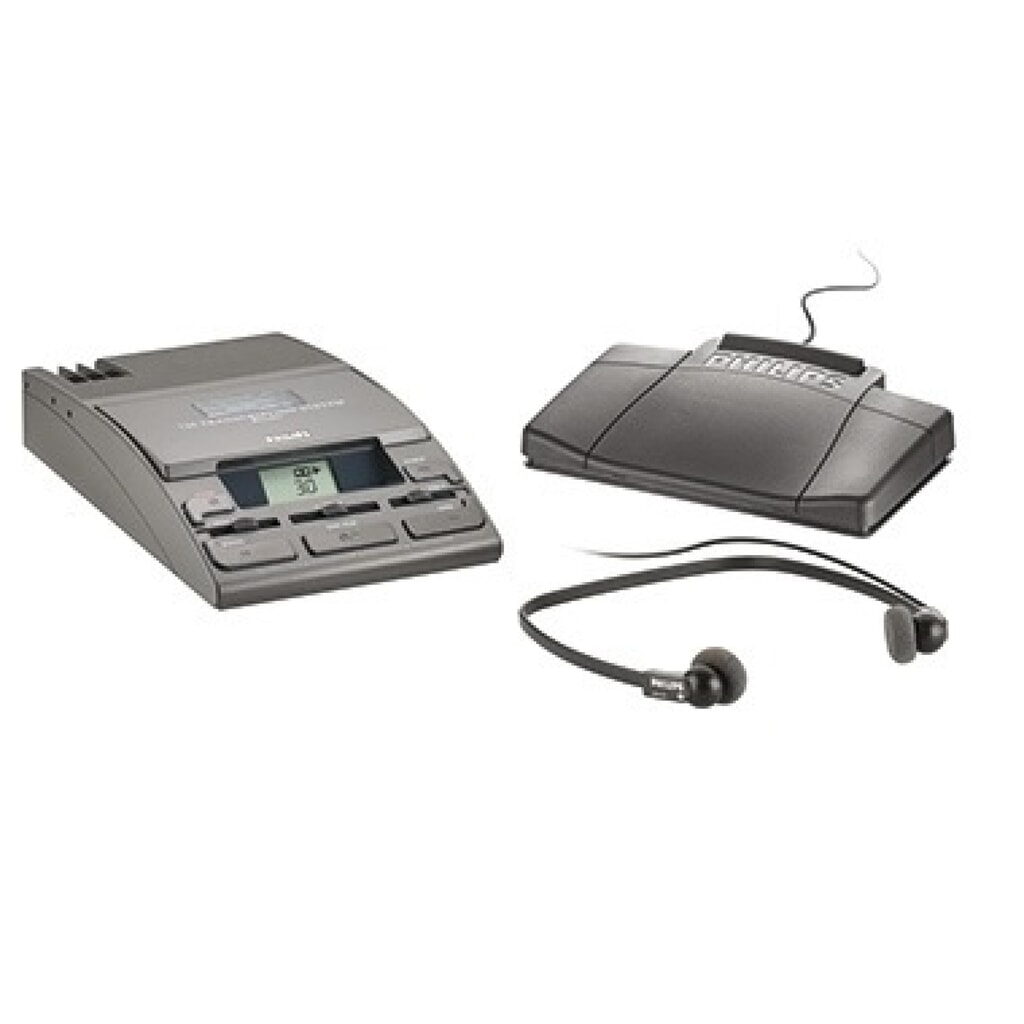 Produktabbildung: Philips Wiedergabeset LFH0720/10 für Mini-Kassette schwarz