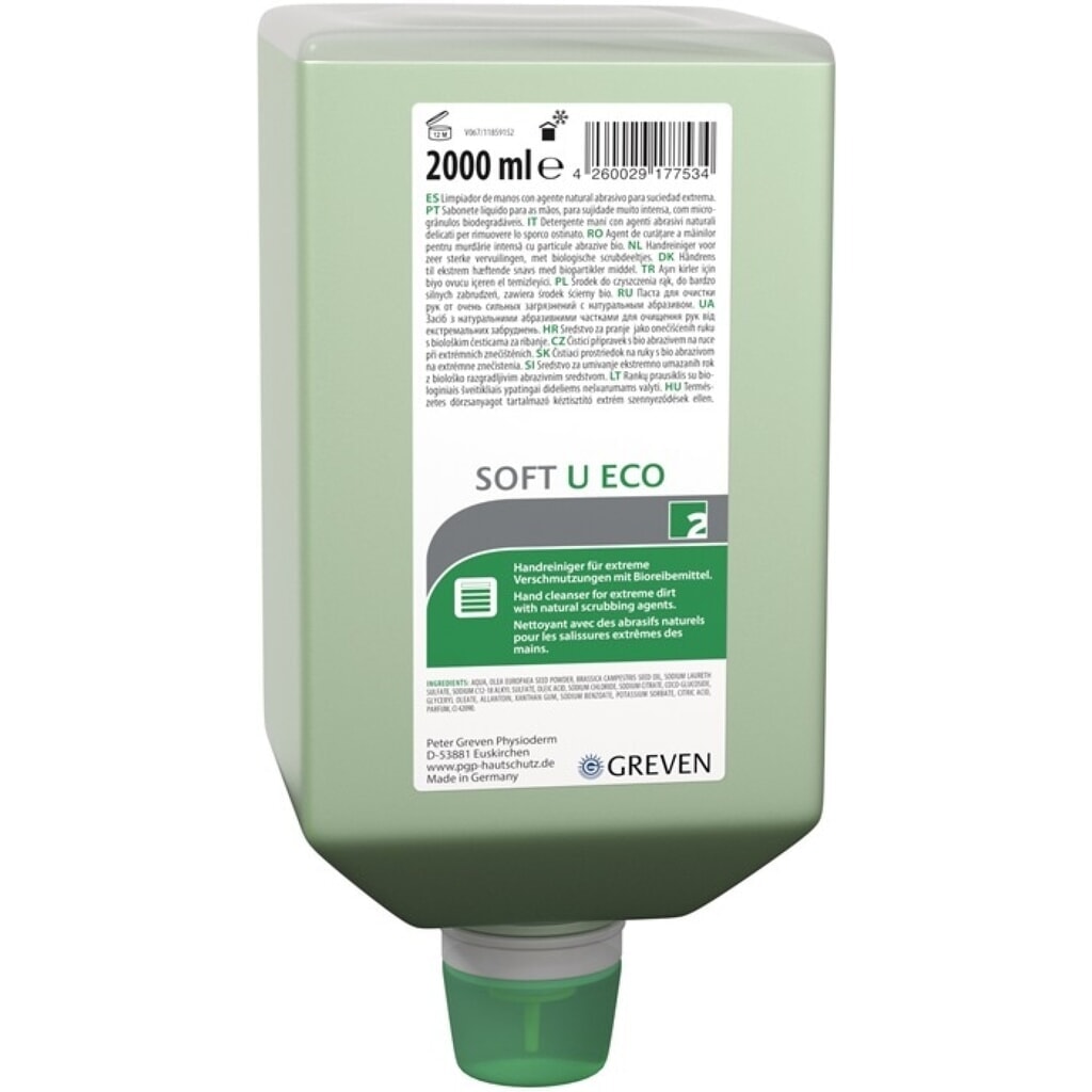 PHYSIODERM Handreiniger SOFT U ECO 2l Produktabbildung: PHYSIODERM Handreiniger SOFT U ECO 2l