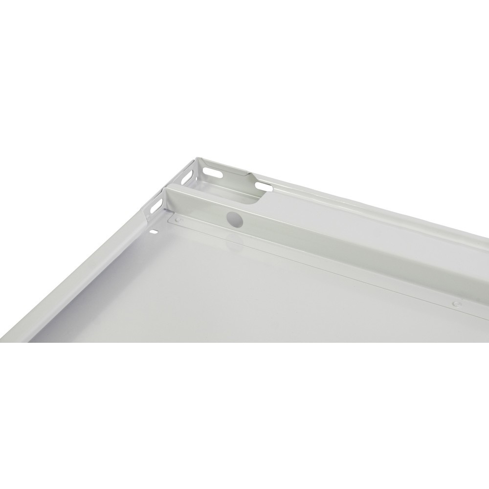 Immagine del prodotto n. 3: Piano base supplementare per scaffalatura per documenti SCHULTE in nero, con spondine posteriori, LxP 1.000 x 300 mm