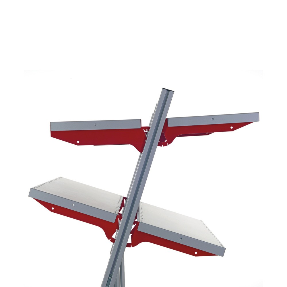 Immagine del prodotto: Piano di appoggio per tavoli da imballaggio Rocholz SYSTEM FLEX, LxP 1.000 x 200 mm