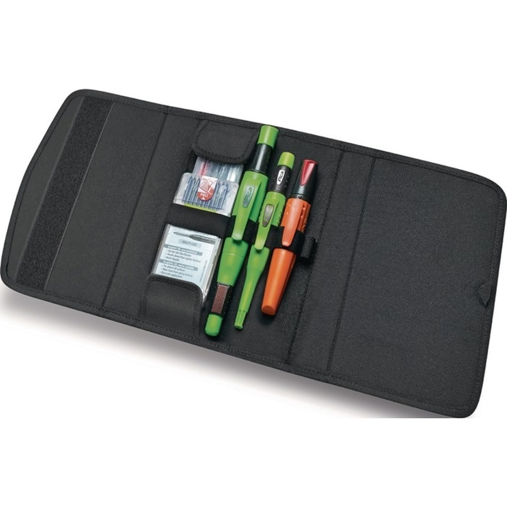 Produktabbildung: PICA Bau-/Tieflochmarker Master-Set Zimmermann, sortiert