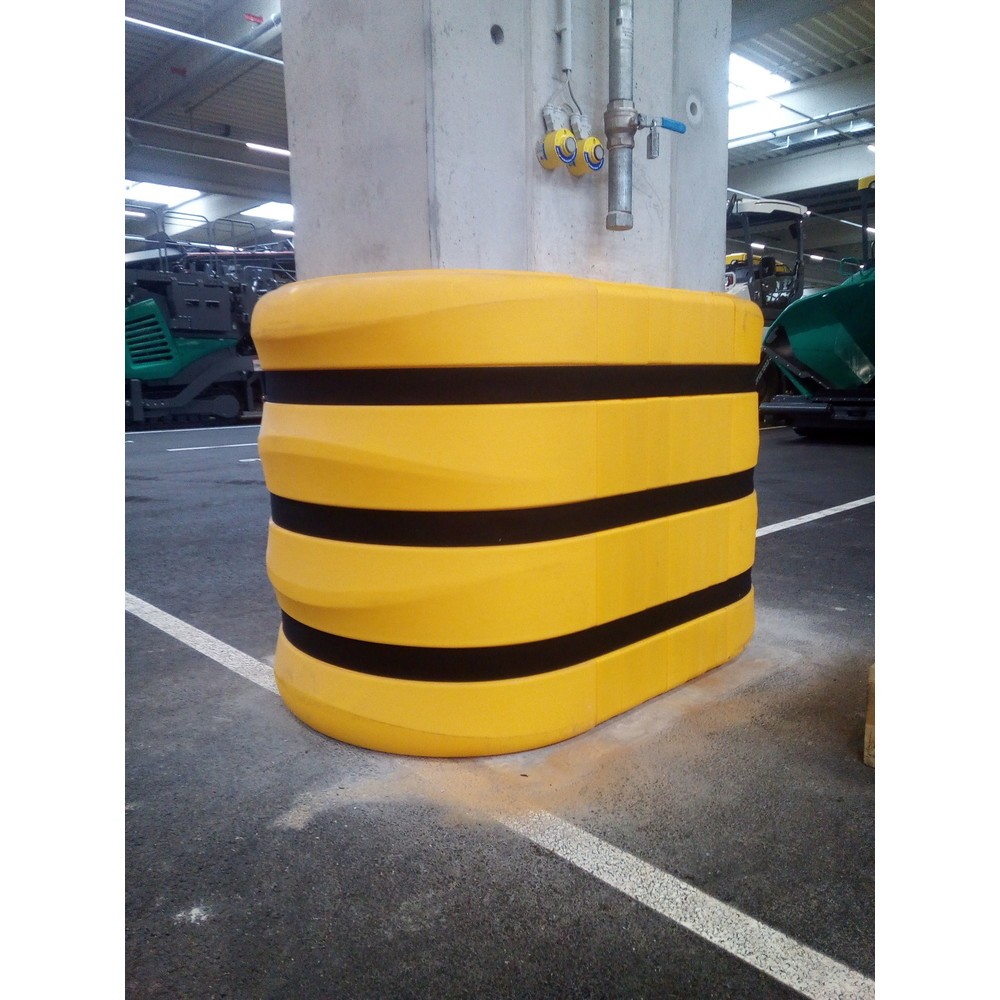 N° de l'image du produit 2 : Pièce d’extension pour protection contre les chocs pour colonnes BOPLAN® Flex Impact® KP Protector pour dimensions de colonne (largeur) 400/500/600 mm