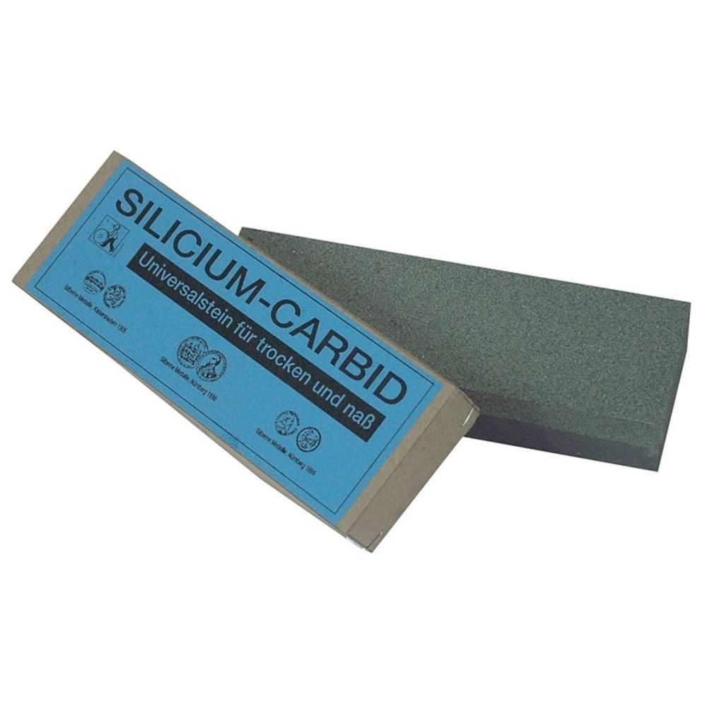 Illustration du produit: Pierre d'affûtage L150xl50xH25 mm carbure de silicium fin/grossier gris dans le