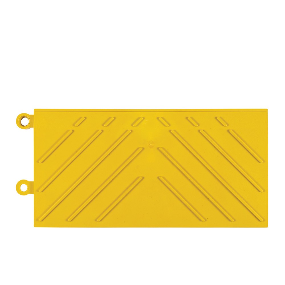 Número de imagen del producto 3: Borde laterala para placas de suelo con sistema de encajado, sin pitones, An x F 152 x 305 mm amarilla
