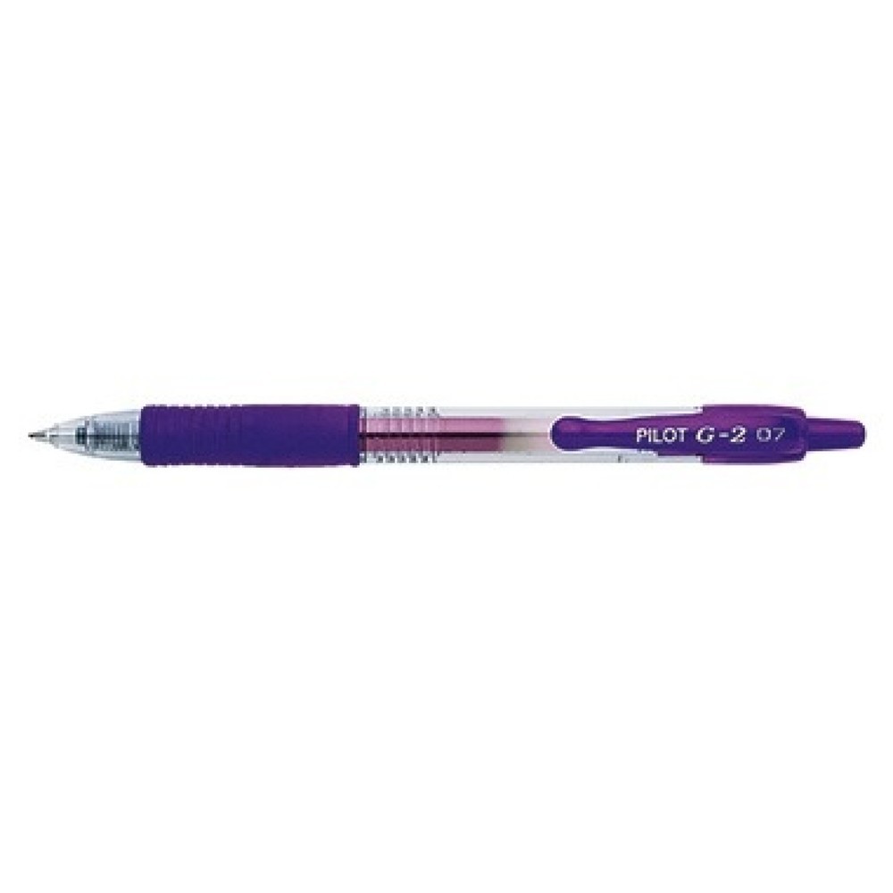 Produktabbildung: PILOT Gelroller BL-G2-7-V 2605008 0,4mm Druckmechanik violett