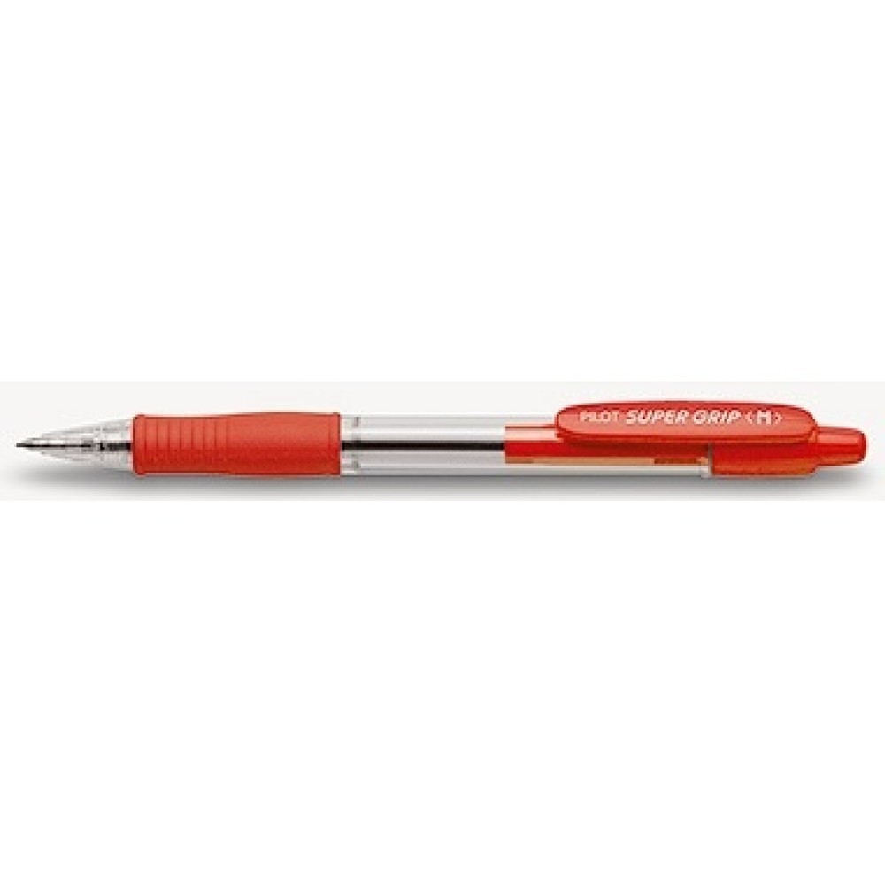 Produktabbildung: PILOT Druckkugelschreiber SUPER GRIP M 2030002 0,4mm rot