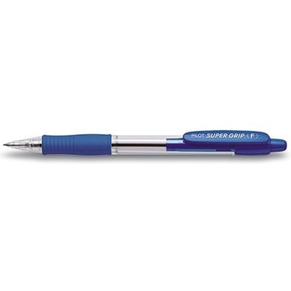 Produktabbildung: PILOT Kugelschreiber Super Grip F 2028003 Druckmechanik Mine blau