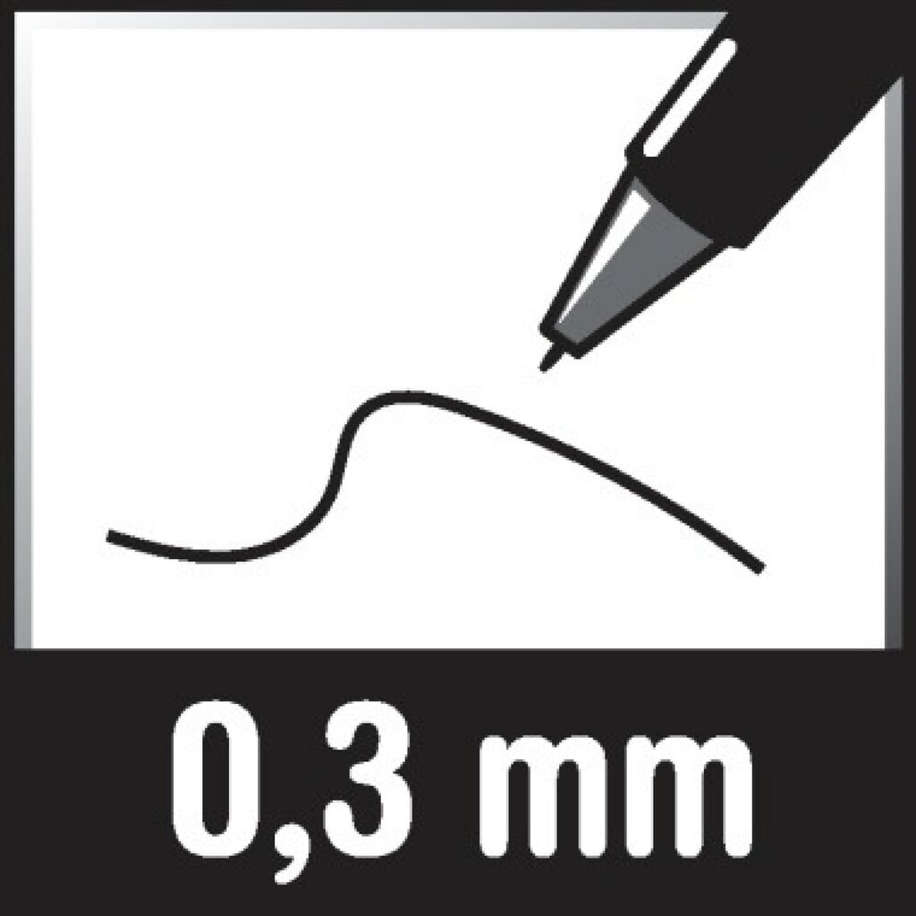 edding Fineliner 55 finepen 4-55002 0,3mm rot Produktabbildung Nr. 4: edding Fineliner 55 finepen 4-55002 0,3mm rot