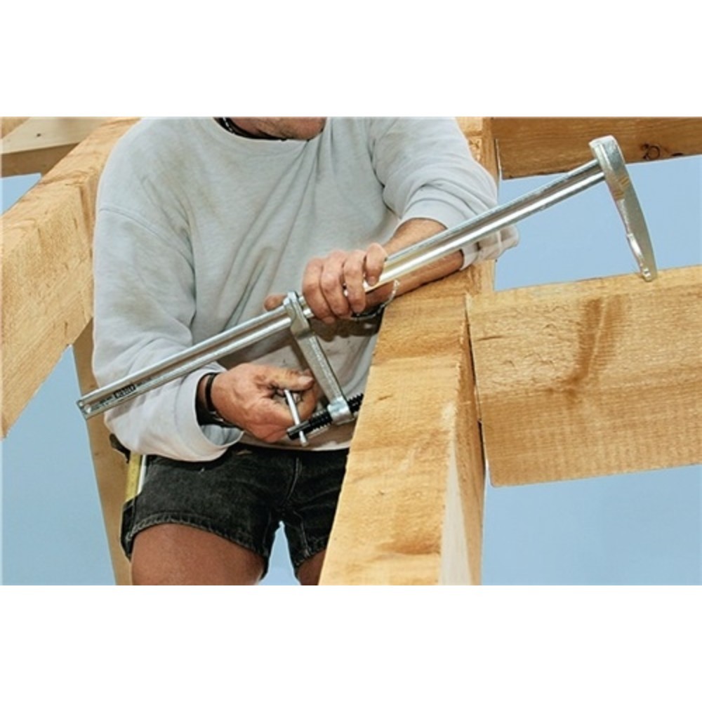 N° de l'image du produit 2 : Étau de chevrons SPZ envergure 600 mm col de cygne 120 mm BESSEY