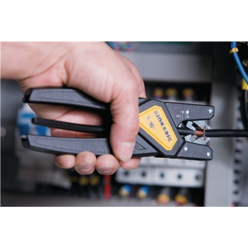 N° de l'image du produit 2 : Pince à dénuder automatique no. 6-16² longueur 166 mm 6-16 (AWG 10... 5) mm² JOK