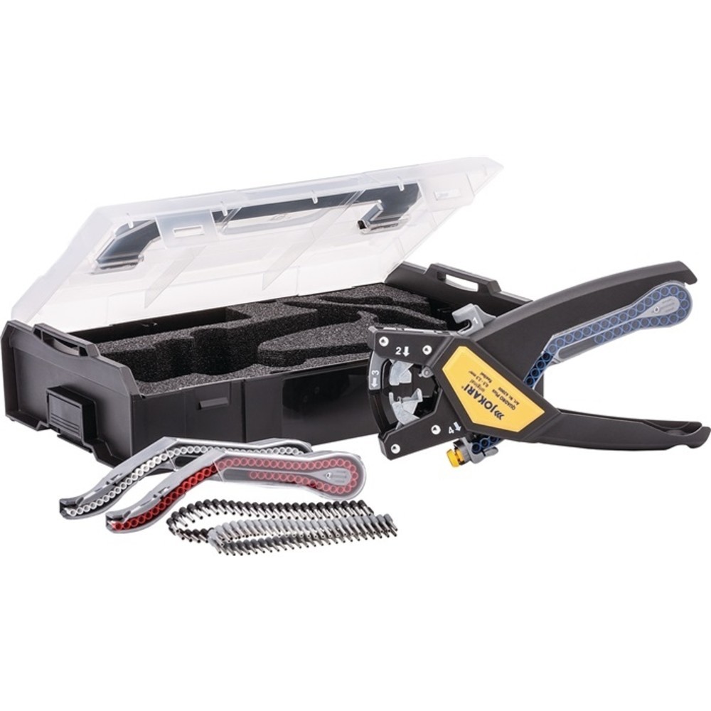 N° de l'image du produit 2 : Pince à dénuder automatique QUADRO Plus longueur 259 mm 0,5-2,5 mm² JOKARI