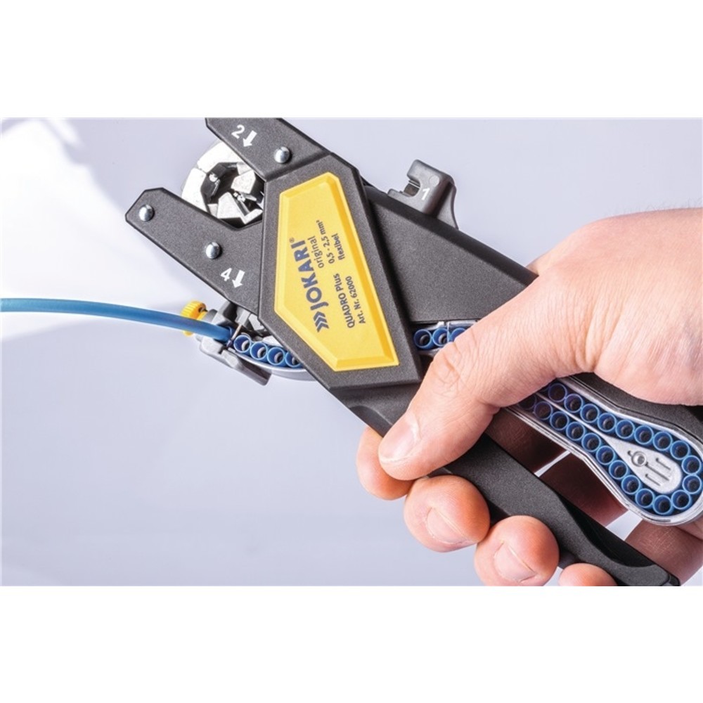 N° de l'image du produit 5 : Pince à dénuder automatique QUADRO Plus longueur 259 mm 0,5-2,5 mm² JOKARI